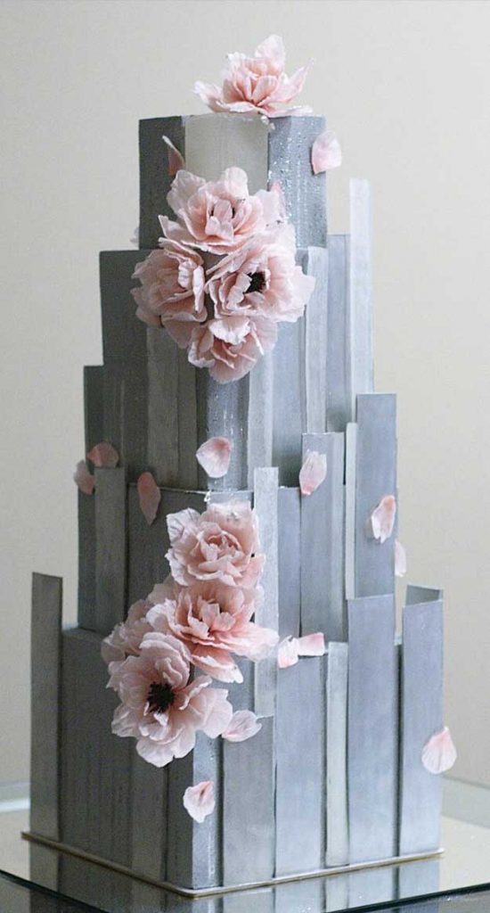 These Gorgeous Wedding Cakes Are Very Stylish