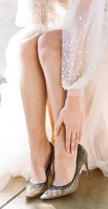 High Fashion Wedding Shoes That Will Never Go Out Of Style Black