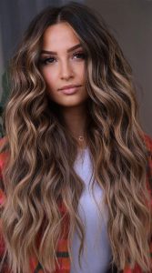 49 Autumn 2022 Hair Colour Trends Coconut Toasted Balayage Mermaid Waves