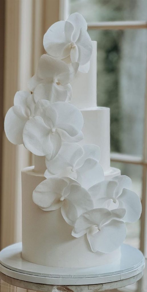 Beautiful Wedding Cakes To Suit Different Styles White Orchid