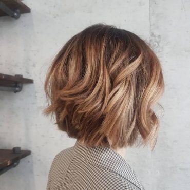 Effortless The Low Maintenance Bob Haircuts Caramel Layered Bob