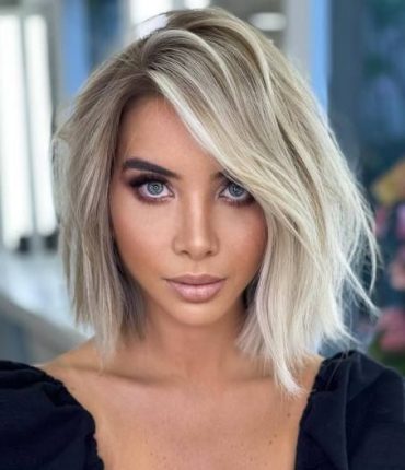 Effortless The Low Maintenance Bob Haircuts Textured Dirty Blonde Bob