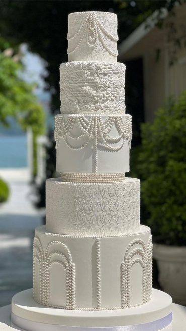 50 Romantic Wedding Cakes Love S Sweet Symphony 5 Tier Elegant