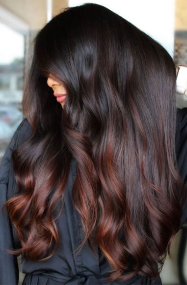 Fall Hair Colour Ideas For A Cozy Season Cabernet Sauvignon