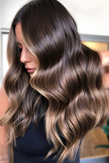 50 Captivating Hair Colors For The Chilly Season Ombre Chestnut