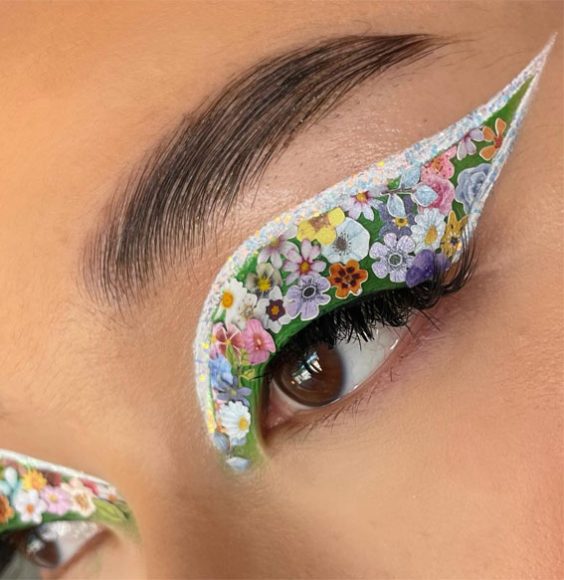 Festival Ready Makeup Inspirations Spring Bloom