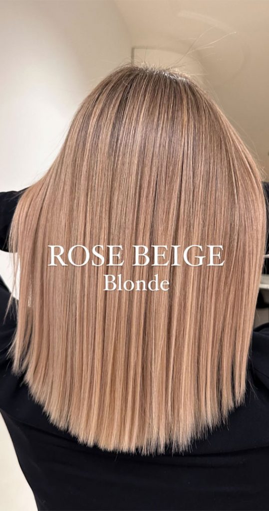 Spring Inspired Hair Colour Ideas To Freshen Your Look Rose Beige Blonde