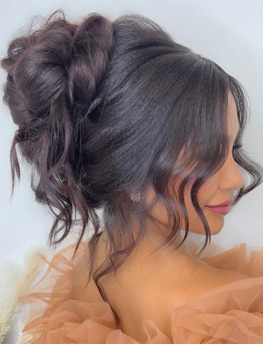 25 Stunning Hairdo Ideas For Every Special Occasion Brunette Glam