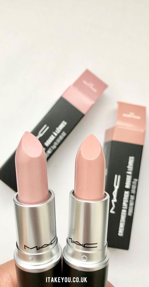 Neutral MAC Lipsticks Pretty Please Bosom Friends