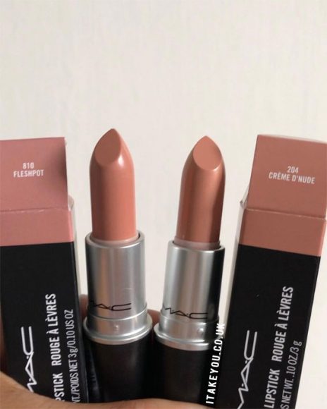 Mac Lipstick Shades You Should Own Mac Fleshpot Vs Creme D Nude I