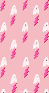 Preppy Halloween Wallpaper Ideas Pink Lightning Ghost I Take