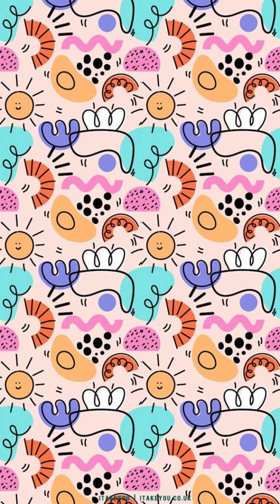 Cute Spring Wallpaper Ideas Doodle Wallpaper For Phone I Take You