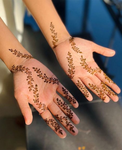 22 Floral Henna Patterns Inspired By Nature Simple Vines I Take You