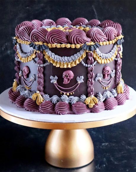 Halloween Cake Ideas To Haunt Your Taste Buds Beige Purple Lambeth