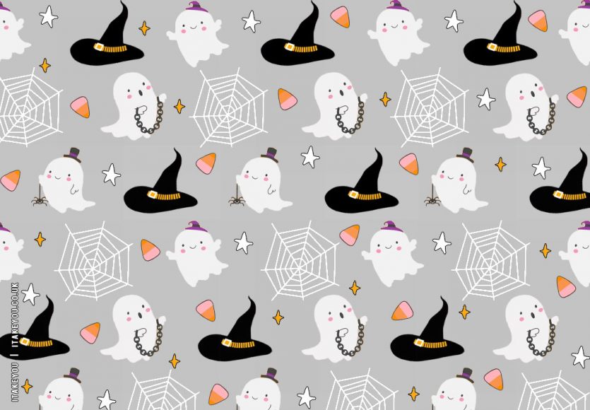 20 Chic And Preppy Halloween Wallpaper Inspirations Ghost Witch S