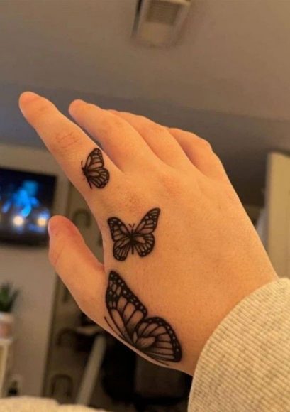 Fluttering Elegance Enchanting Butterfly Henna Designs