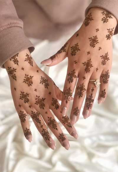 Simple Henna Ideas For Stylish Expressions Floral Dainty Henna I