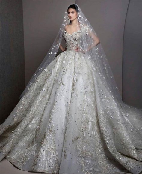 33 Breathtakingly Beautiful Wedding Gowns With Amazing Details Galore 7852