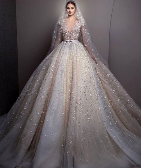 33 Breathtakingly Beautiful Wedding Gowns With Amazing Details Galore 6203
