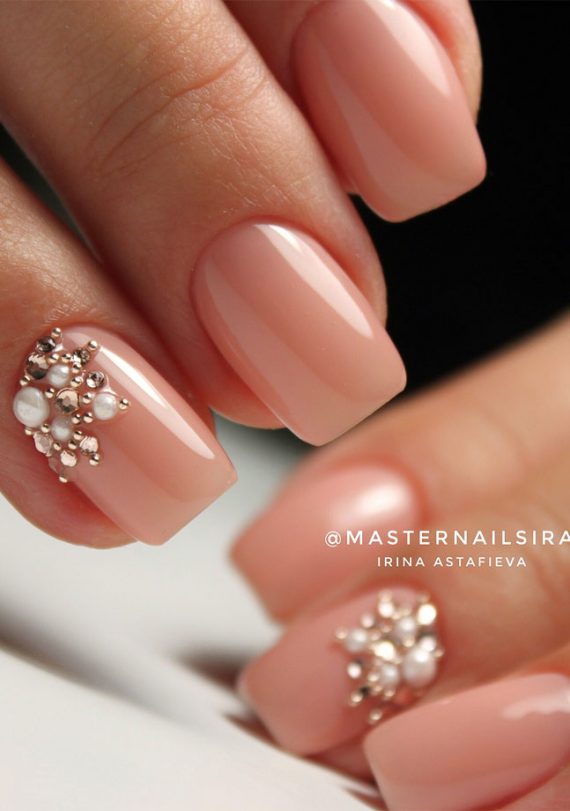 41 Best Wedding Nail Ideas For Elegant Brides 6636