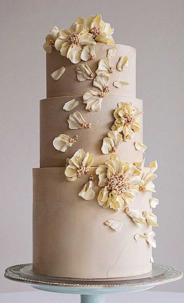 79 painted wedding cakes that are really pretty!