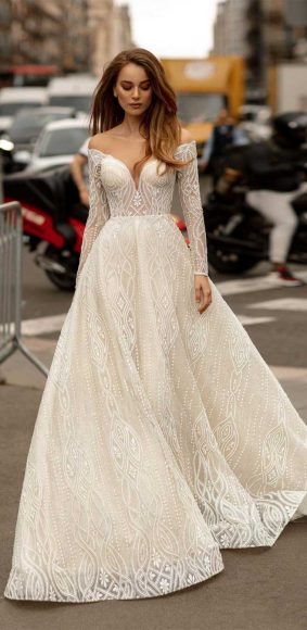 55 Long sleeve wedding dresses for fashion forward brides