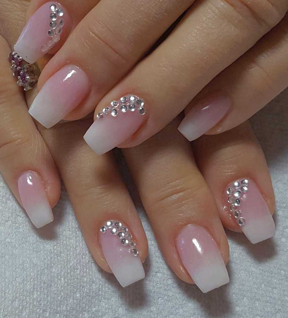 View Classy Wedding Nails Images - Silver