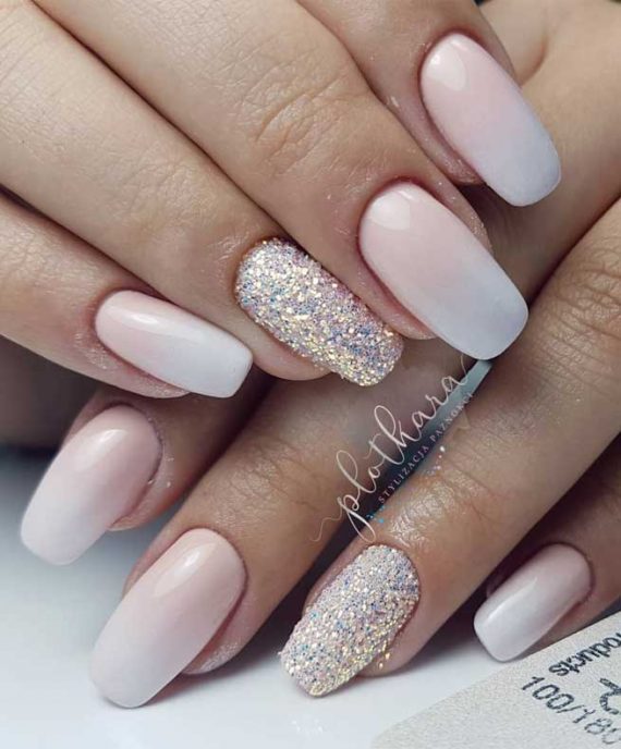 41 best wedding nail ideas for elegant brides