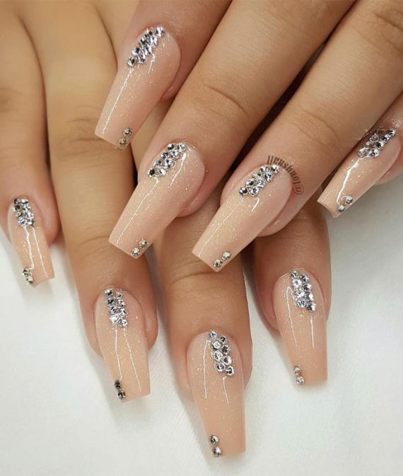 41 best wedding nail ideas for elegant brides