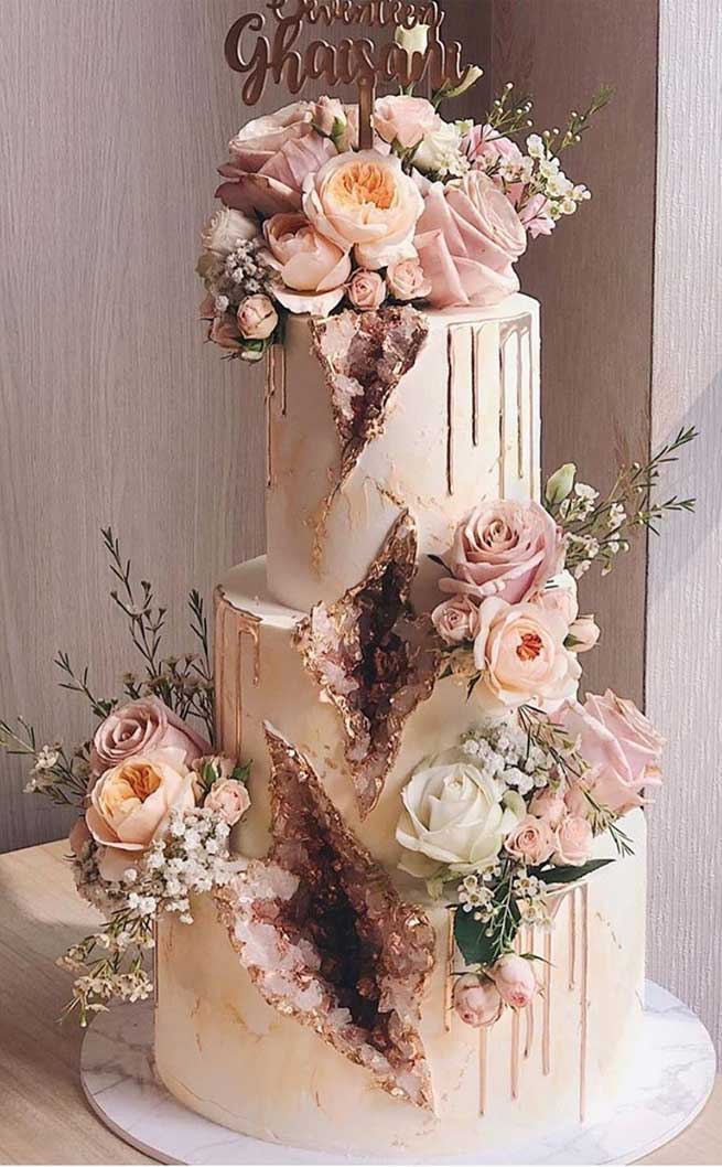Simple elegance wedding cake recipe | BBC Good Food