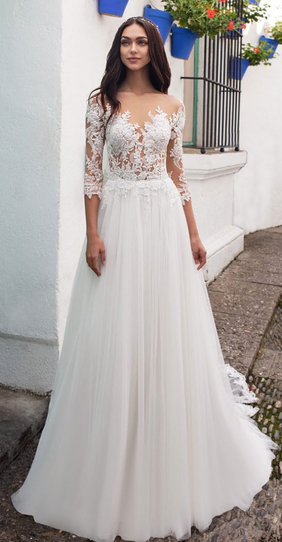 These Long sleeve wedding dresses are showstopper