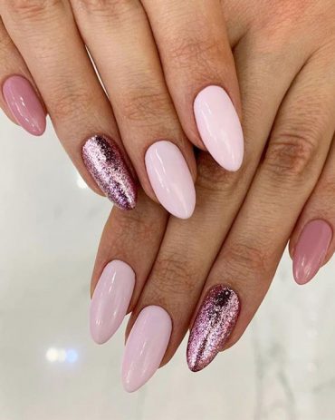 45 Pretty & Romantic Nail Design Ideas To Try