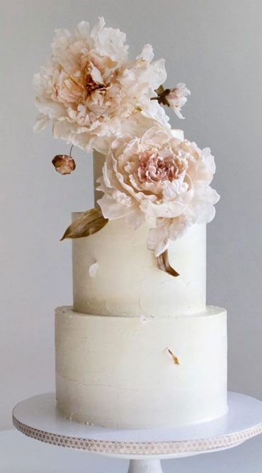 These wedding cakes are works of art