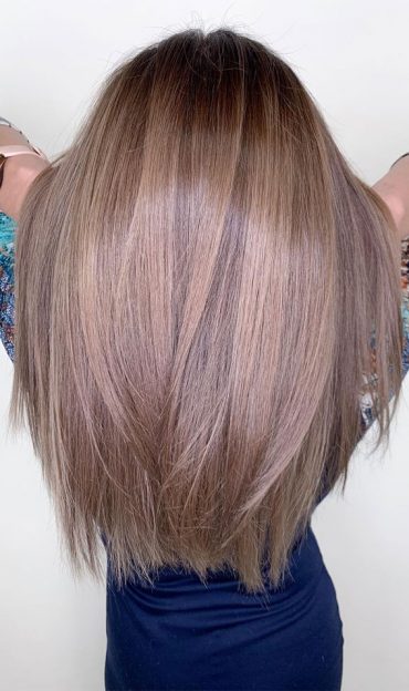 57 Cute Autumn Hair Colours and Hairstyles : Mocha Beauty