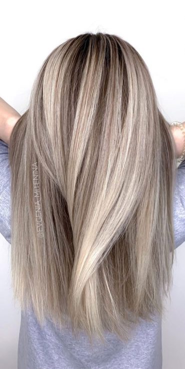 57 Cute Autumn Hair Colours And Hairstyles : Pretty Blonde