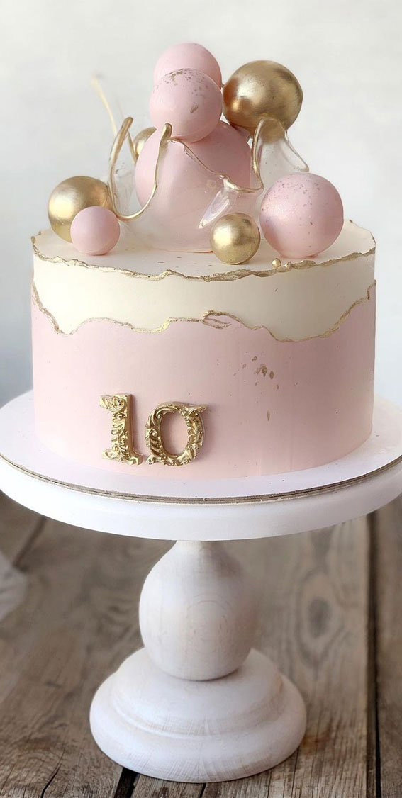 10th Birthday Cake decoration 3069520 Stock Photo at Vecteezy