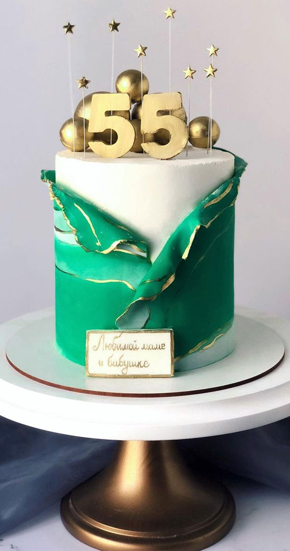 59 Gorgeous Green Wedding Cakes To Make A Statement - Weddingomania