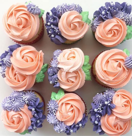 59 Pretty Cupcake Ideas for Wedding and Any Occasion : Violet and ...