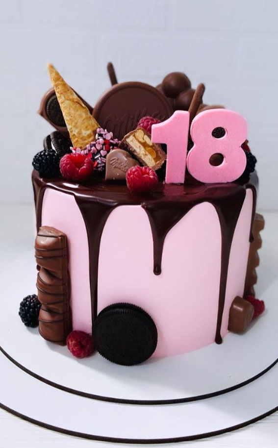 Order Pink Roses Chocolate Cake 1 Kg Online at Best Price, Free  Delivery|IGP Cakes