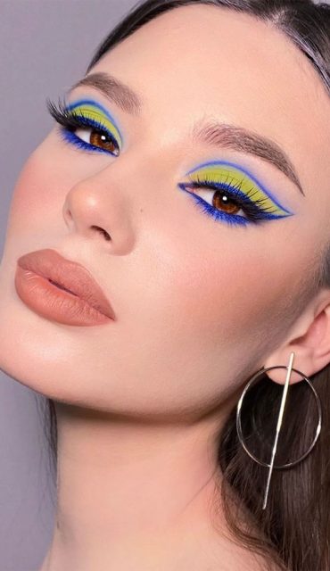 Gorgeous Makeup Trends To Be Wearing In 2021 Royal Blue Euphoria Makeup