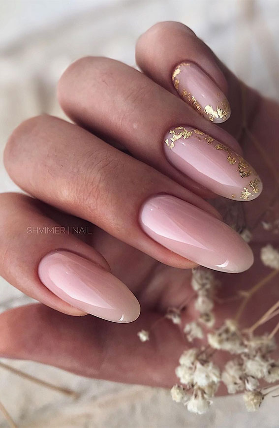 almond shaped nail designs