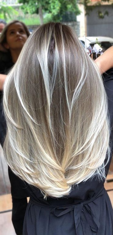 Best Hair Colours To Look Younger : Glam up blonde hair look