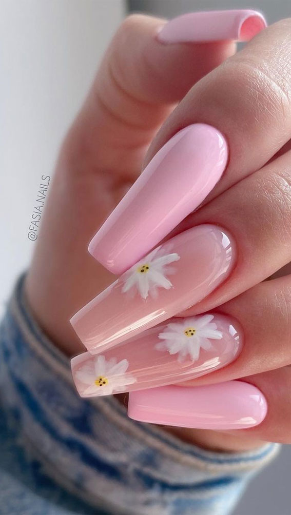 Pink Nail Designs - nailbees