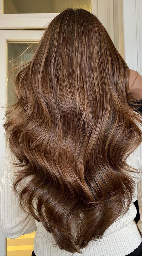 70 Hottest Brown Hair Colour Shades For Stunning Look : Chocolate Brown ...