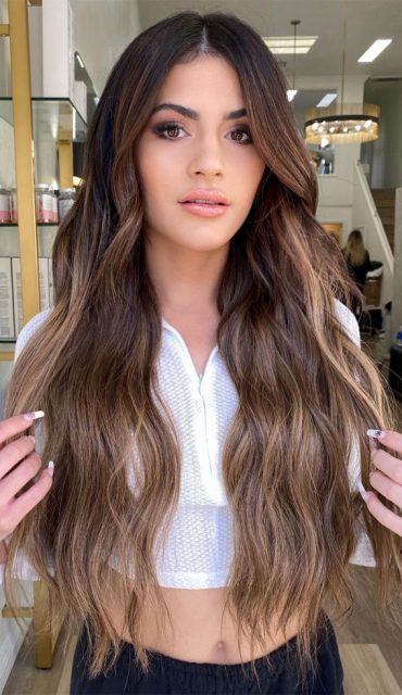 70 Hottest Brown Hair Colour Shades For Stunning Look : Pretty brunette ...