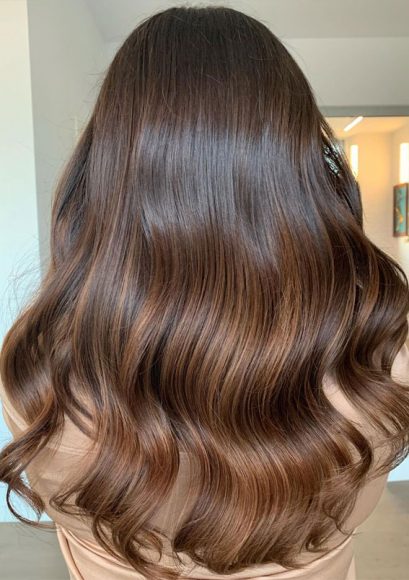 70 Hottest Brown Hair Colour Shades For Stunning Look : Coffee Brown ...