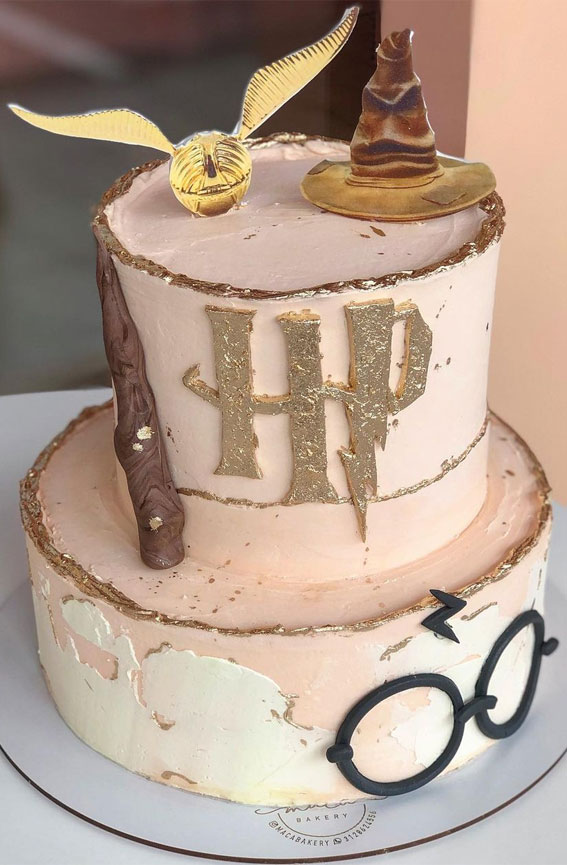 37 Best Kids Birthday Cake Ideas Two Tier Harry Potter Cake - roblox cake for girls 8