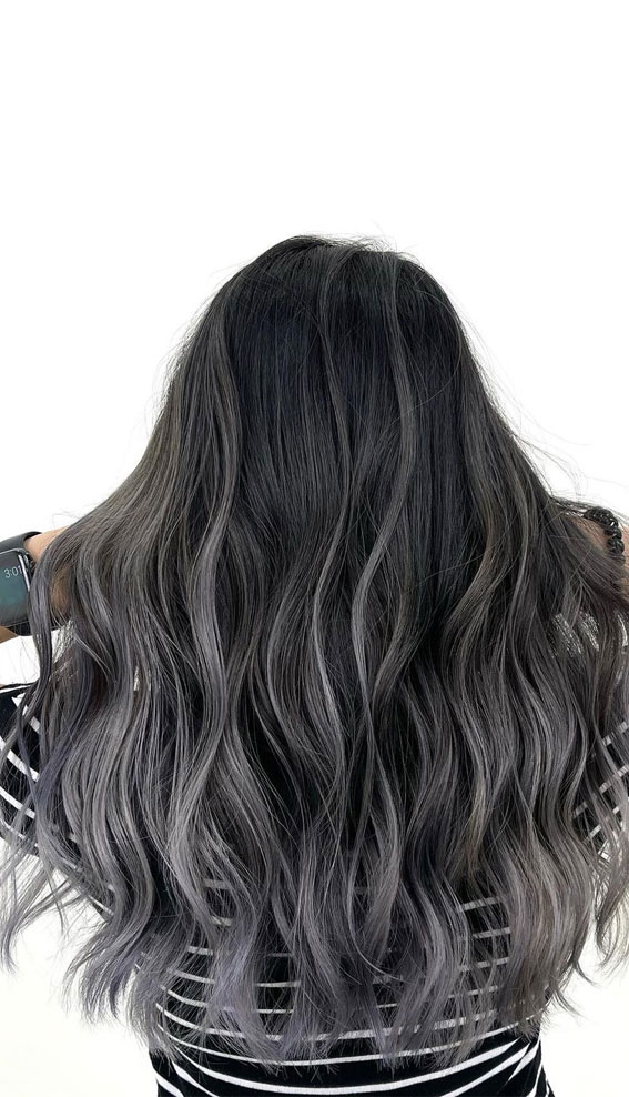 silver hair color