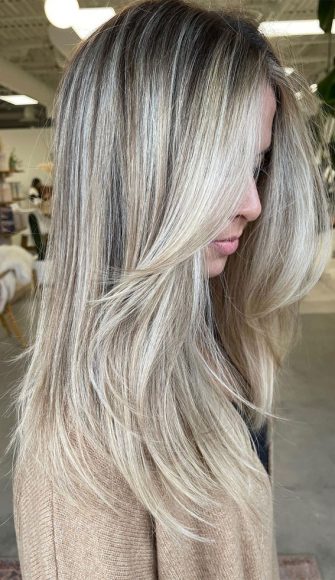 35 Best Blonde Hair Ideas & Styles For 2021 : Shadow Root Blonde ...