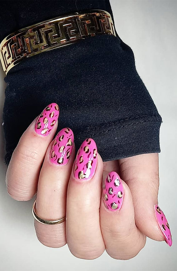 Leopard Nails Designs - 25 Fierce Looks For Your Hands - Emerlyn Closet |  Unhas bonitas, Unhas desenhadas, Unhas enfeitadas